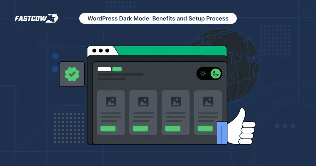 WordPress dark mode