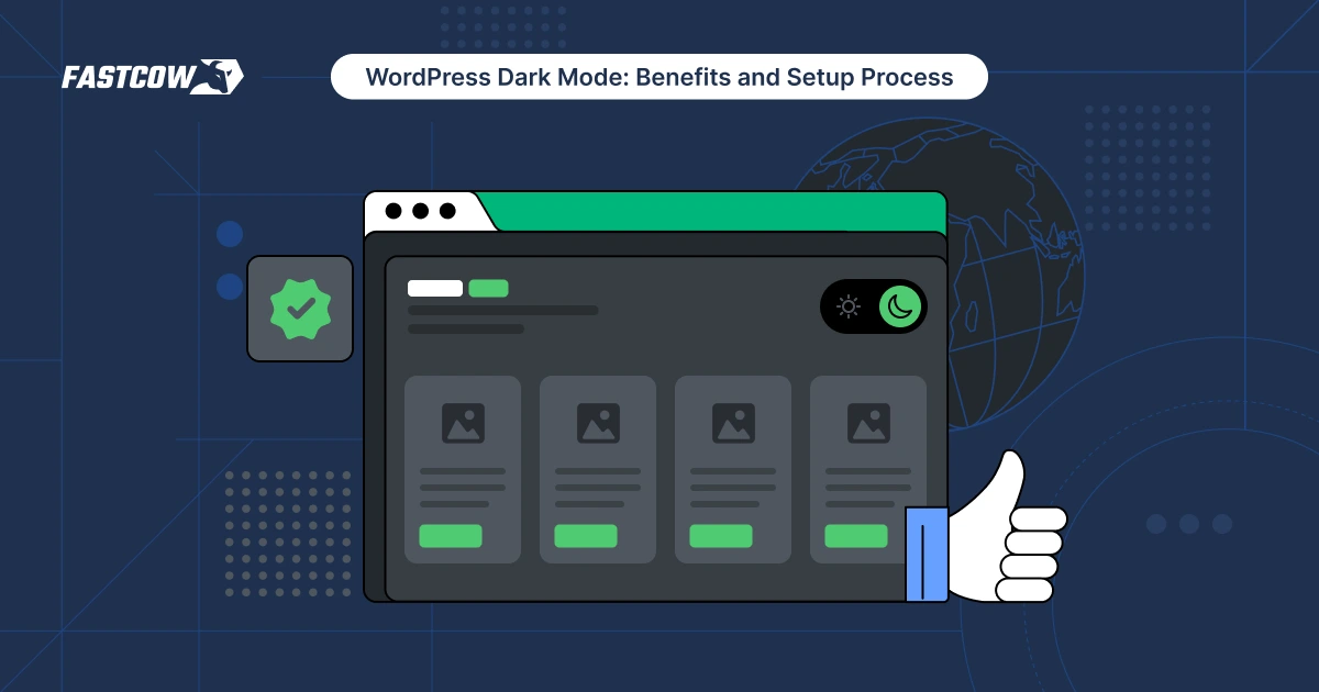 WordPress dark mode
